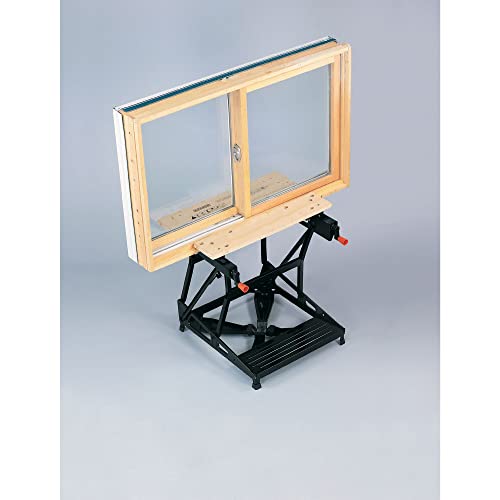 Black+Decker flexible Werkbank WM536 mit großer Arbeitsfläche / Höhenverstellbar und einfach handzuhaben / Bis 160 kg belastbar / Maße (Arbeitsfläche): 25,0 x 61,0 cm - 4