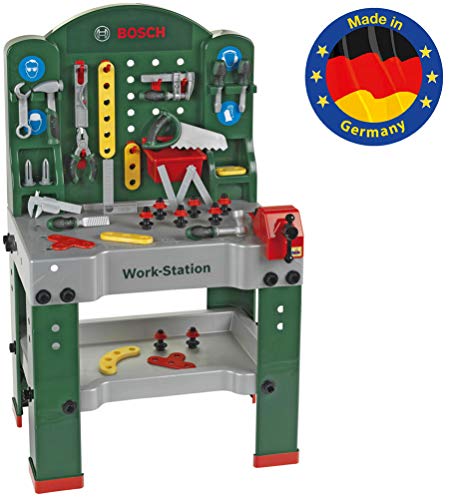 Theo Klein 8580 - Bosch Workstation 60 x 78 cm, Spielzeug