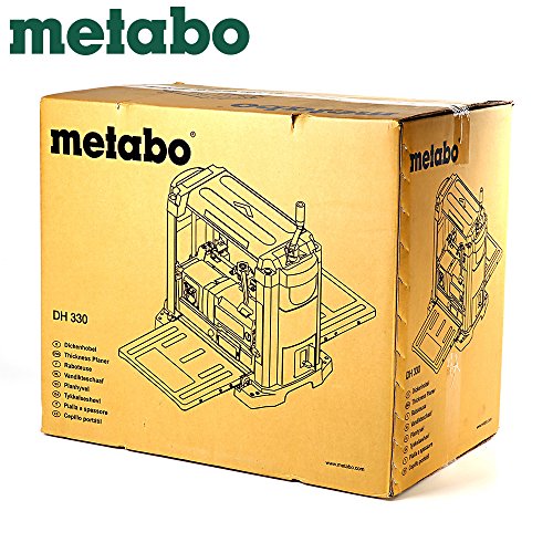 Metabo Dickenhobel DH 330, leistungsstarke Hobelmaschine für den mobilen Einsatz, leistungsstarker Universalmotor mit 1800 W, Art.-Nr. 0200033000 - 3