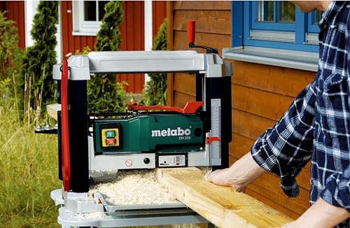 Metabo Dickenhobel DH 330, leistungsstarke Hobelmaschine für den mobilen Einsatz, leistungsstarker Universalmotor mit 1800 W, Art.-Nr. 0200033000 - 7