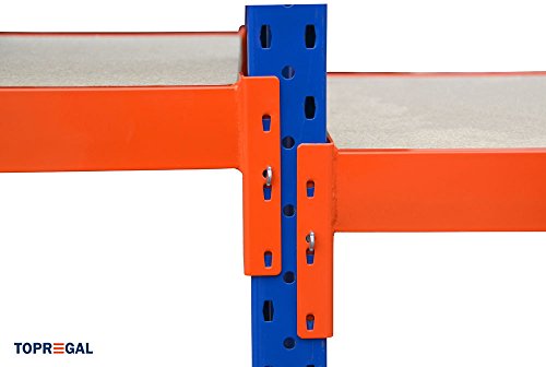 Werkbank fahrbar, Packtisch mit Holzboden verschiedene Breiten/Höhen/Tiefen/Ebenen (120/104/60cm (B/H/T), 2 Ebenen) - 3