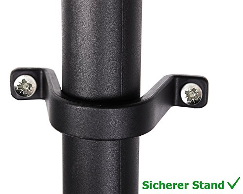 Ondis24 2x günstiges stabiles Regal Lagerregal Steckregal Kunststoffregal 12 Zoll Schwerlastregal bis zu 125 kg! (60 x 30 x 138 (H) cm) - 9