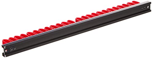 Parat 802.000-981  Werkzeughalter / Klammer-Leisten-Set schwarz/rot - 2