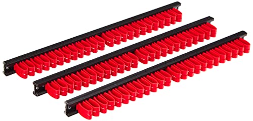 Parat 802.000-981  Werkzeughalter / Klammer-Leisten-Set schwarz/rot - 4