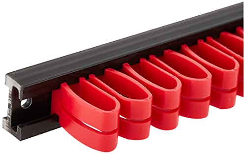 Parat 802.000-981  Werkzeughalter / Klammer-Leisten-Set schwarz/rot - 5