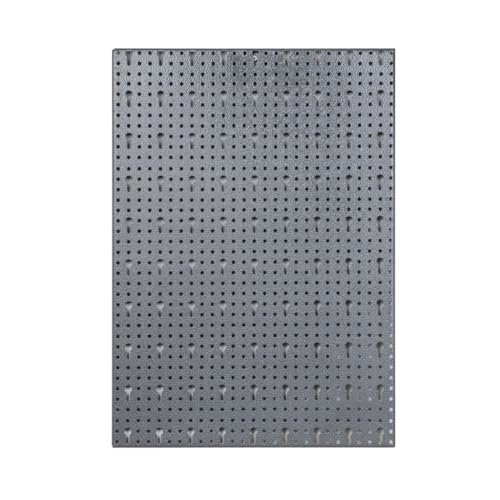 Lochblech aus Metall mit Eurolochung als Erweitung für Lochwand. 2 Stück im Vorteilspack mit Schrauben zur Wandanbringung, Maße ca. 40×60 pro Lochblech! - 2