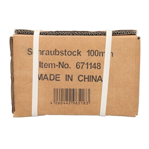 Robuster Schraubstock 100/125/150 mm für Werkbank 360° drehbar (Spannweite 125mm, Gewicht 7 Kg) - 5