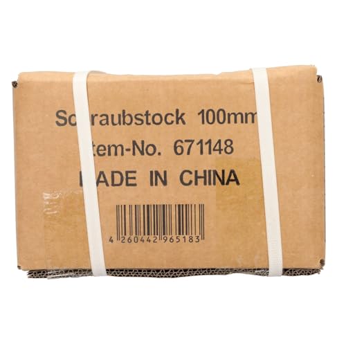 Robuster Schraubstock 100/125/150 mm für Werkbank 360° drehbar (Spannweite 125mm, Gewicht 7 Kg) - 6