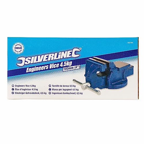 Silverline 633792 Ingenieurs-Schraubstock, 4,5 kg 100 mm - 5