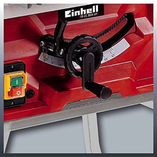 Einhell Tischkreissäge TE-CC 2025 UF (2000 W, Sägeblatt Ø250 x Ø30 mm, max. Schnitthöhe 78 mm, Tischgröße 645 x 530 mm) - 2