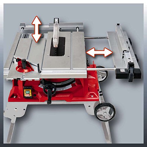 Einhell Tischkreissäge TE-CC 2025 UF (2000 W, Sägeblatt Ø250 x Ø30 mm, max. Schnitthöhe 78 mm, Tischgröße 645 x 530 mm) - 3