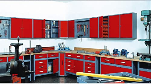 Küpper Hängeschrank Modell 70407, Breite 160 cm Farbe ultramarinblau - 3