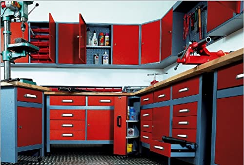 Küpper Hängeschrank Modell 70407, Breite 160 cm Farbe ultramarinblau - 4