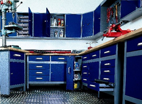 Küpper Hängeschrank 70187, made in Germany, 240x60x20cm - 3