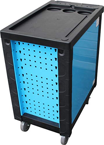 DeTec. Werkstattwagen blue Edition inkl. Werkzeug + GRATIS COB Akku - 5