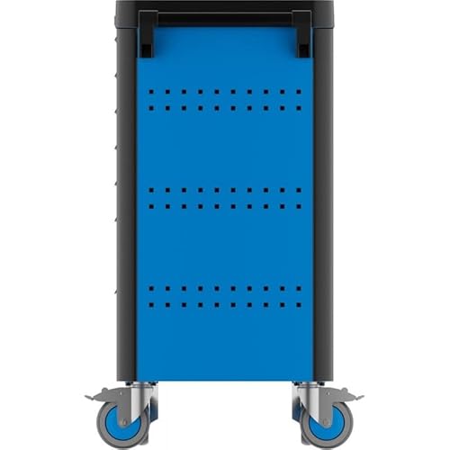 GEDORE WHL-L7 workster highline Werkzeugwagen unbestückt, blau – Rollbarer Werkstattwagen mit 7 Schubladen & Arbeitsplattform – 500 kg Tragkraft - 10